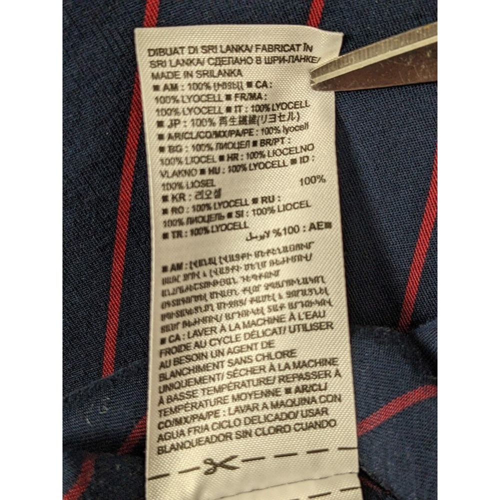 Banana Republic Mens Shirt‎ Size XL Long Sleve Stripes Parker Tunic Fit Lyocell - Picture 7 of 9